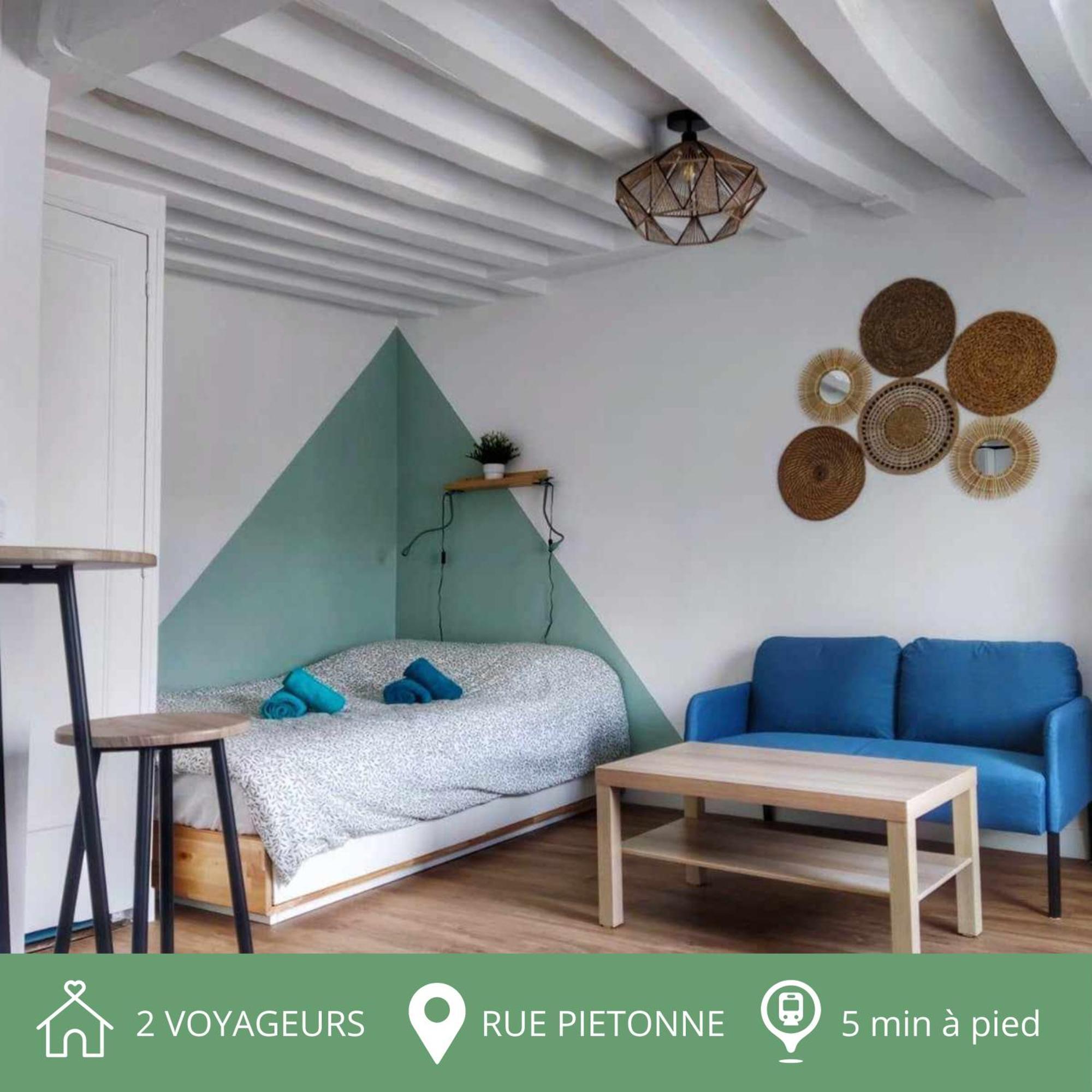 Au P'Tit Lagny - Rue Pietonne Apartment Exterior foto
